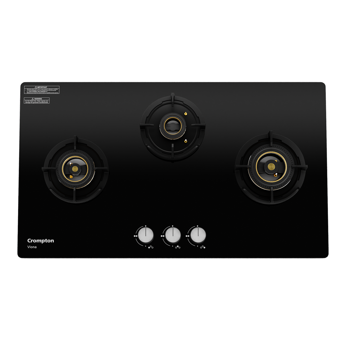 Crompton Hob Viona 78 cm 3 Burner
