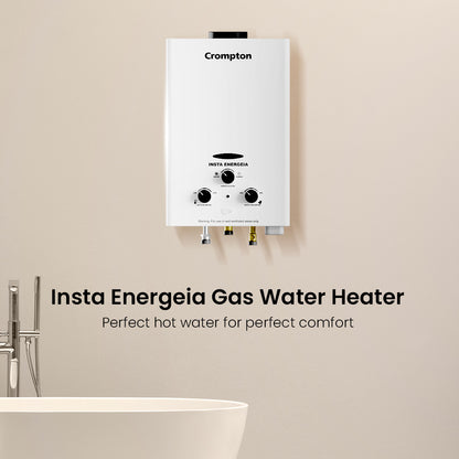 Crompton 6Litre LPG Gas Water Heater