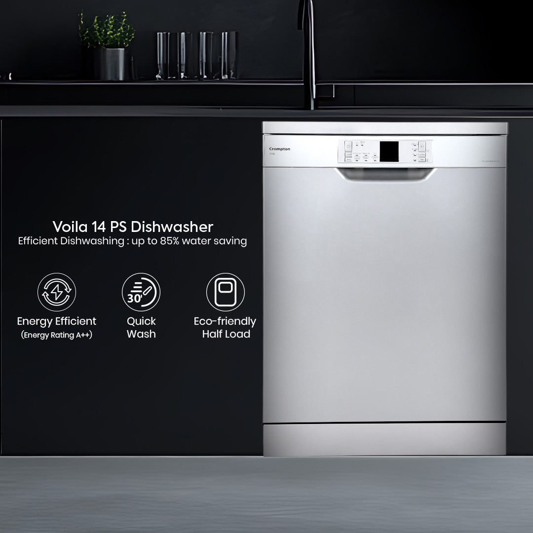 Crompton Voila FreeStanding 14 PlaceStanding Dishwasher