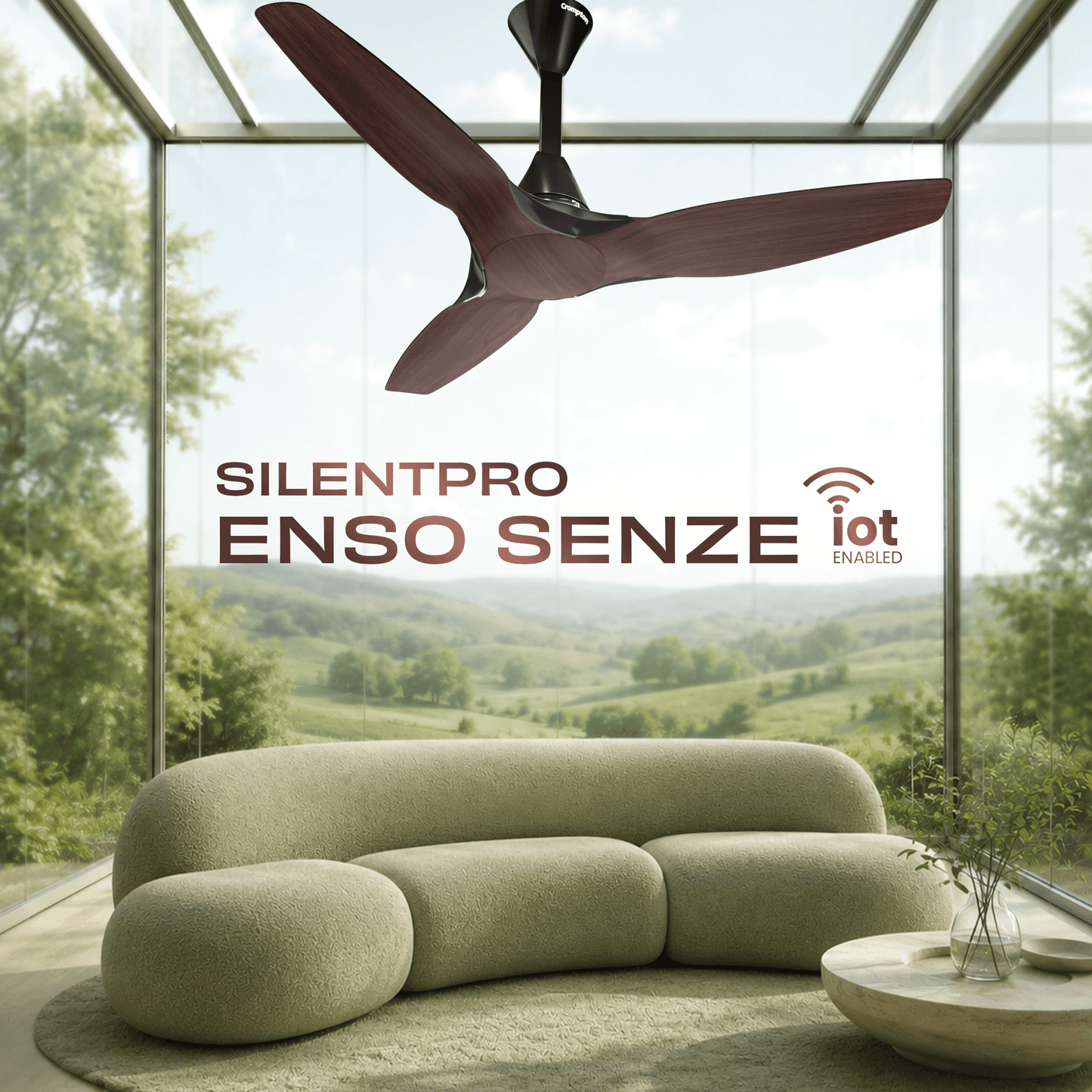 Crompton SilentPro Enso Senze IoT - India's MOST Silent Fan