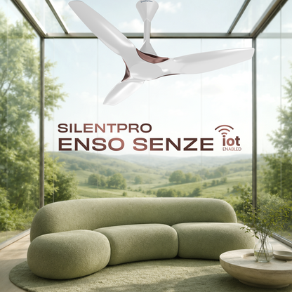 Crompton SilentPro Enso Senze IoT - India's MOST Silent Fan