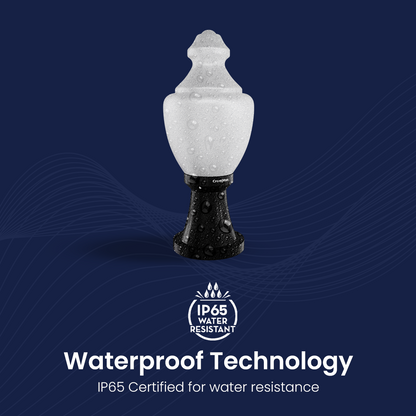 Solarion Imperial Prime Gate Lamp (Plastic with B22 Holder)