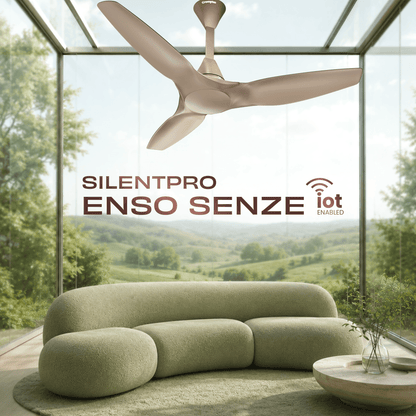 Crompton SilentPro Enso Senze IoT - India's MOST Silent Fan