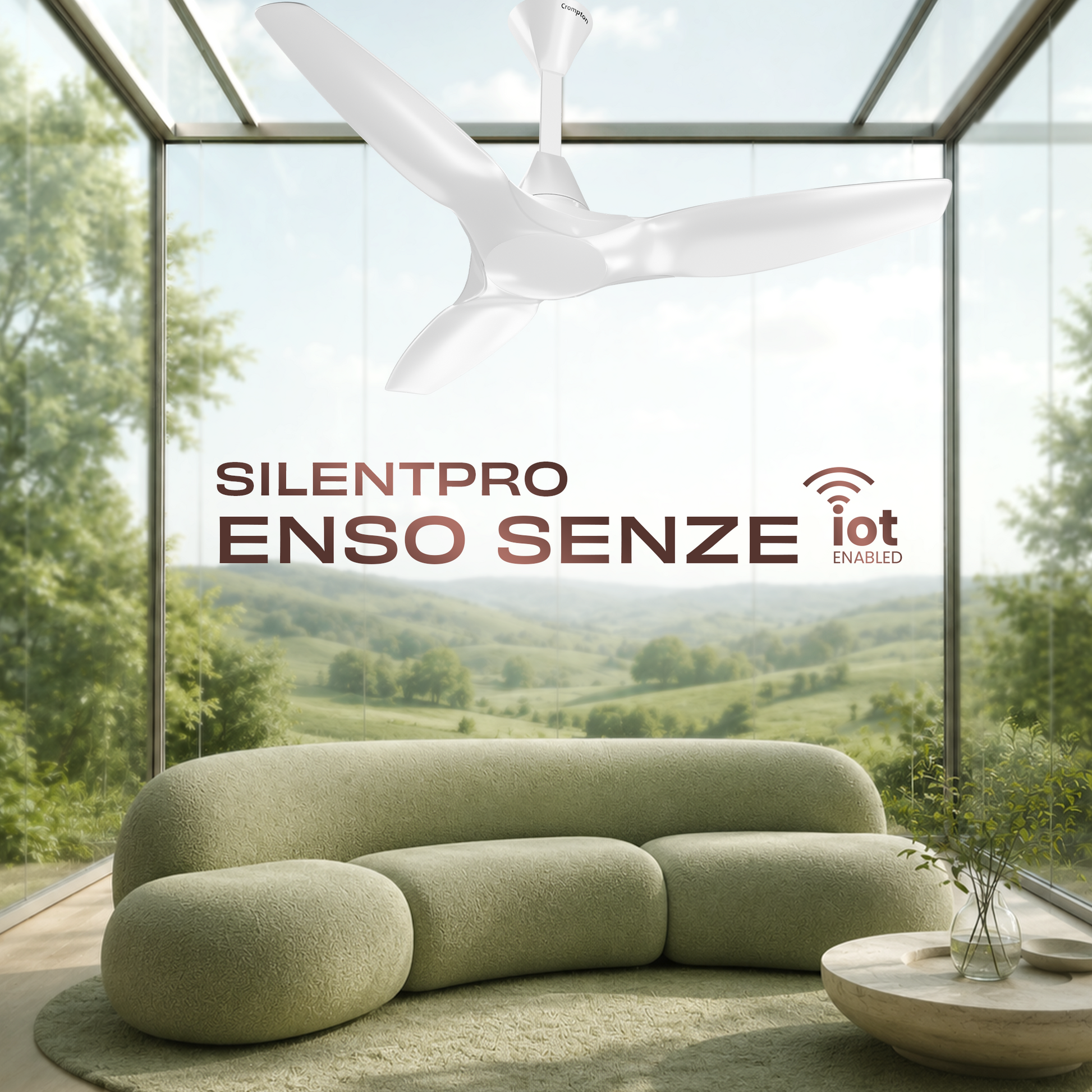 Crompton SilentPro Enso Senze IoT - India's MOST Silent Fan_7