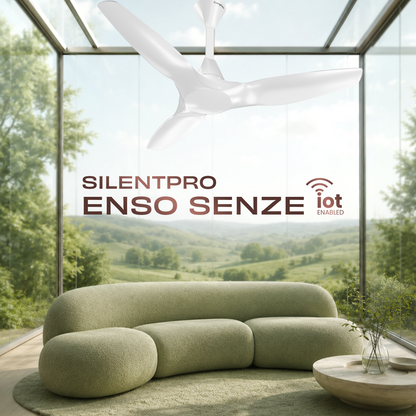 Crompton SilentPro Enso Senze IoT - India's MOST Silent Fan