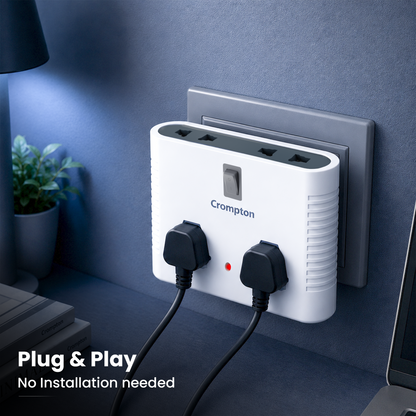 Crompton 4 Way Multiplug Plugmate Max