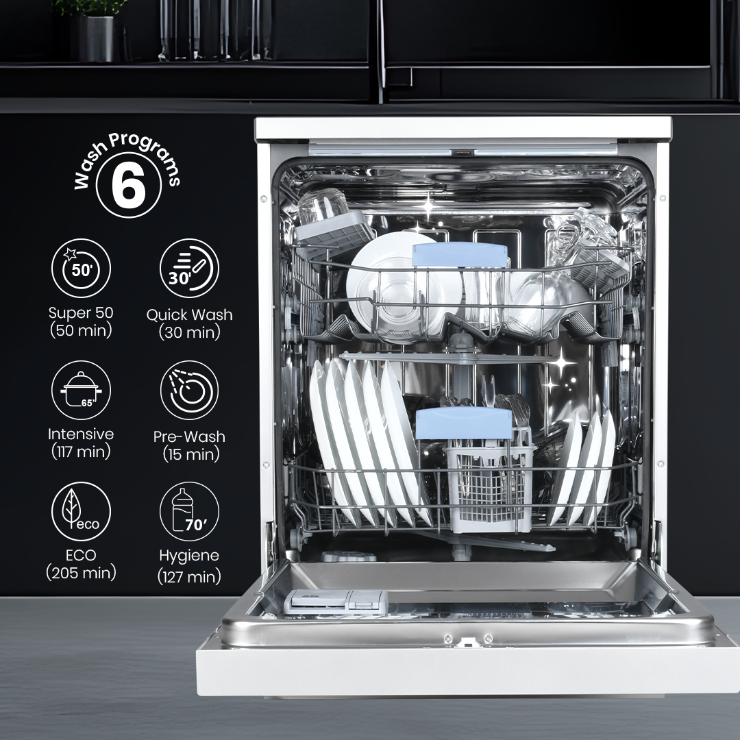 Crompton Voila FreeStanding 14 PlaceStanding Dishwasher