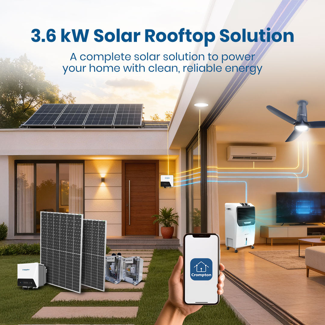 Crompton Energion 3.6 kW Single Phase Solar Rooftop Solution_2