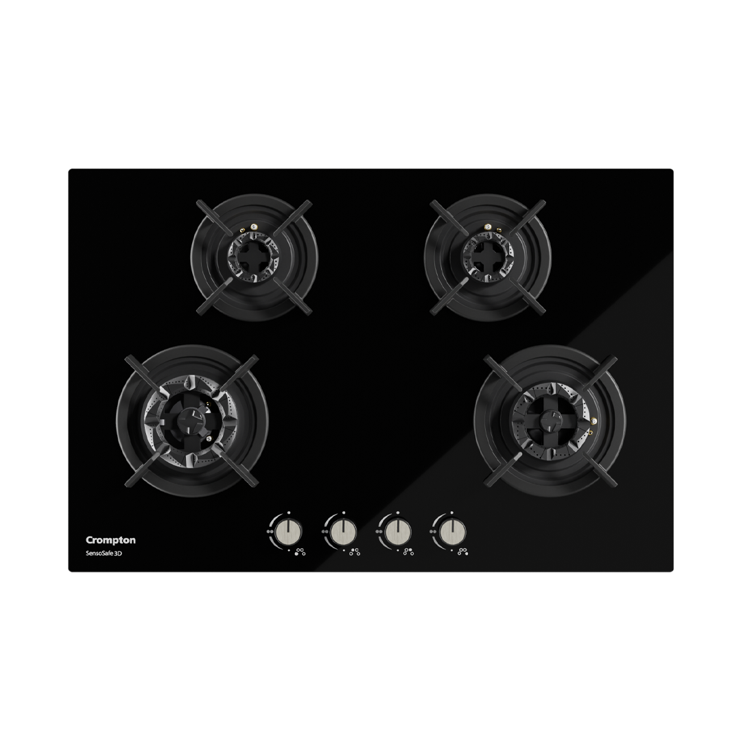Crompton SensoSafe Gas Hob 3D 78cm 4 Burner