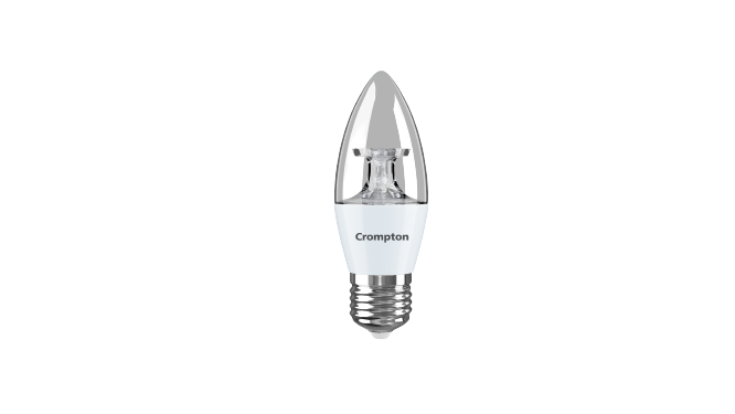 4.5W Clear E27 Candle Lamp