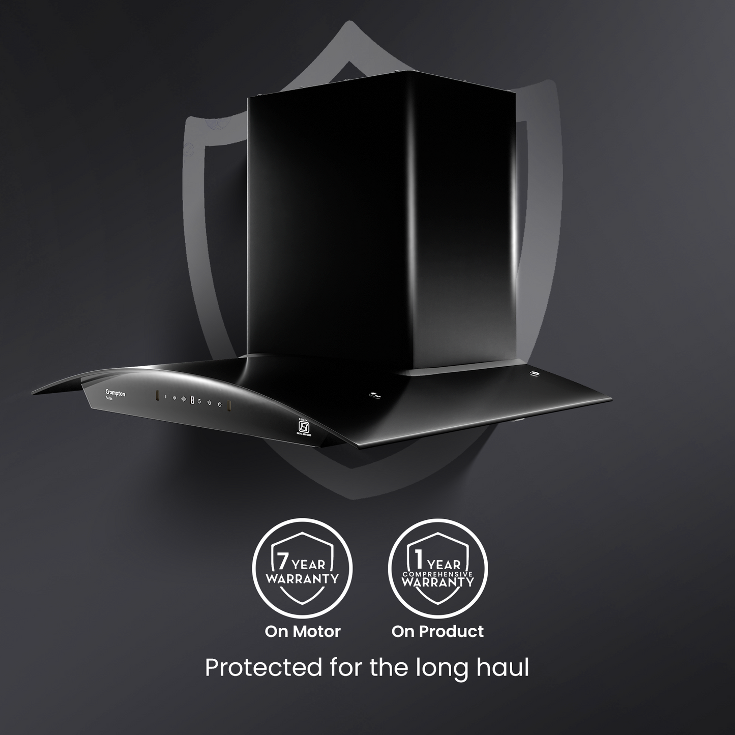 Crompton Aeries Curv Filterless IND Chimney