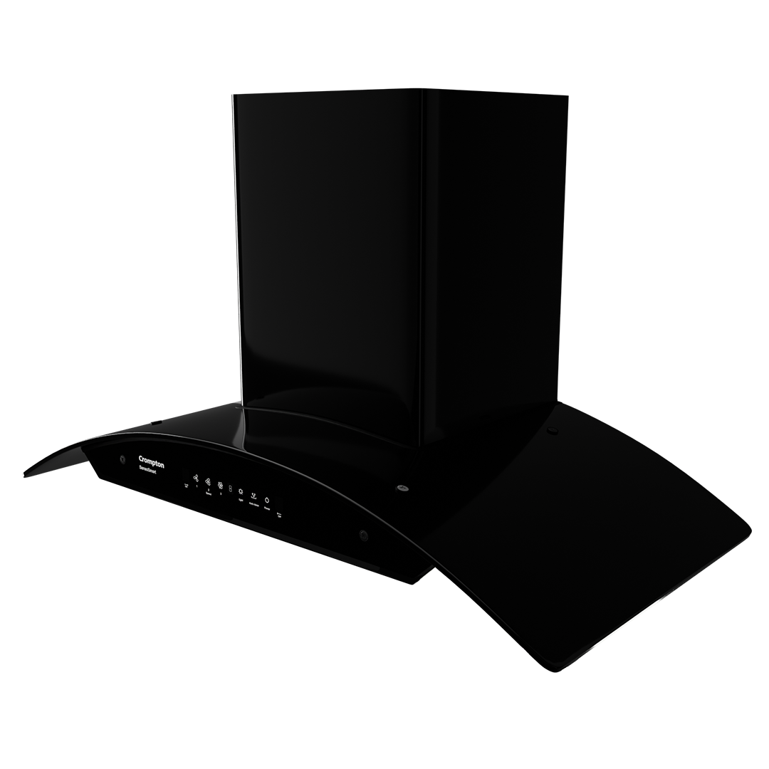 Crompton SensoSmart Curved 90cm Filterless Chimney