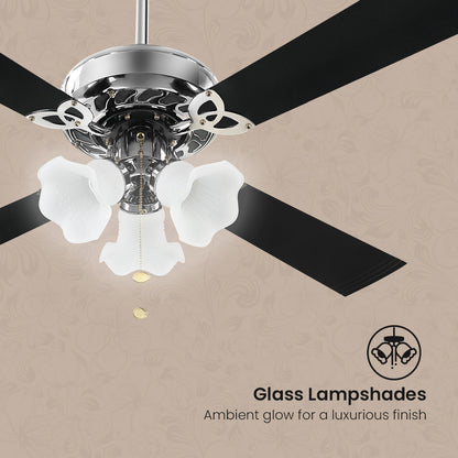 Crompton Luxian Uranus Chandelier Ceiling Fan