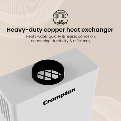 Crompton 6Litre LPG Gas Water Heater