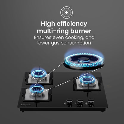 Crompton Hob Sensospark 60Cm 3 Burner