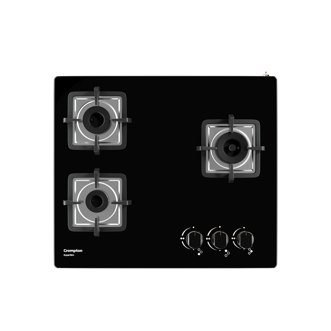 Crompton SuperSlim Gas Hob 60cm 3 Burner