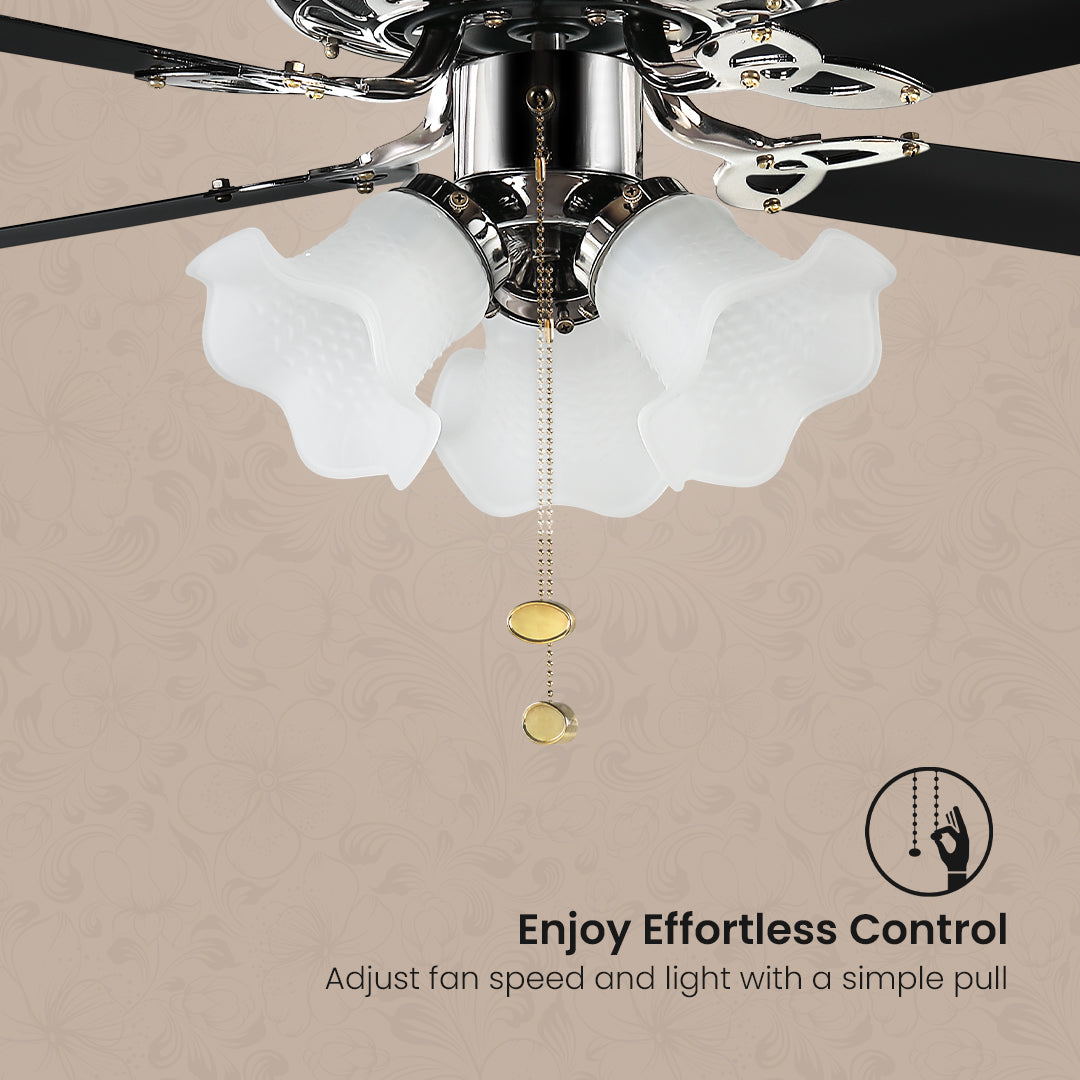 Crompton Luxian Uranus Chandelier Ceiling Fan_13