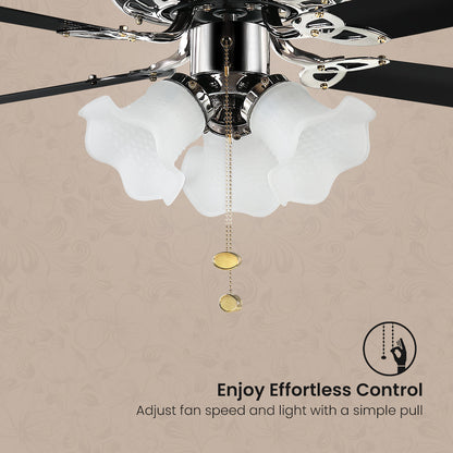 Crompton Luxian Uranus Chandelier Ceiling Fan