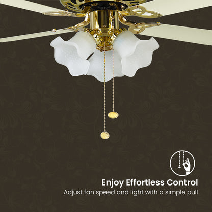 Crompton Luxian Uranus Chandelier Ceiling Fan