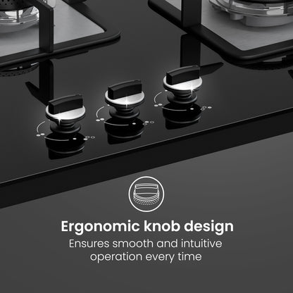 Crompton Hob Sensospark 76Cm 3 Burner