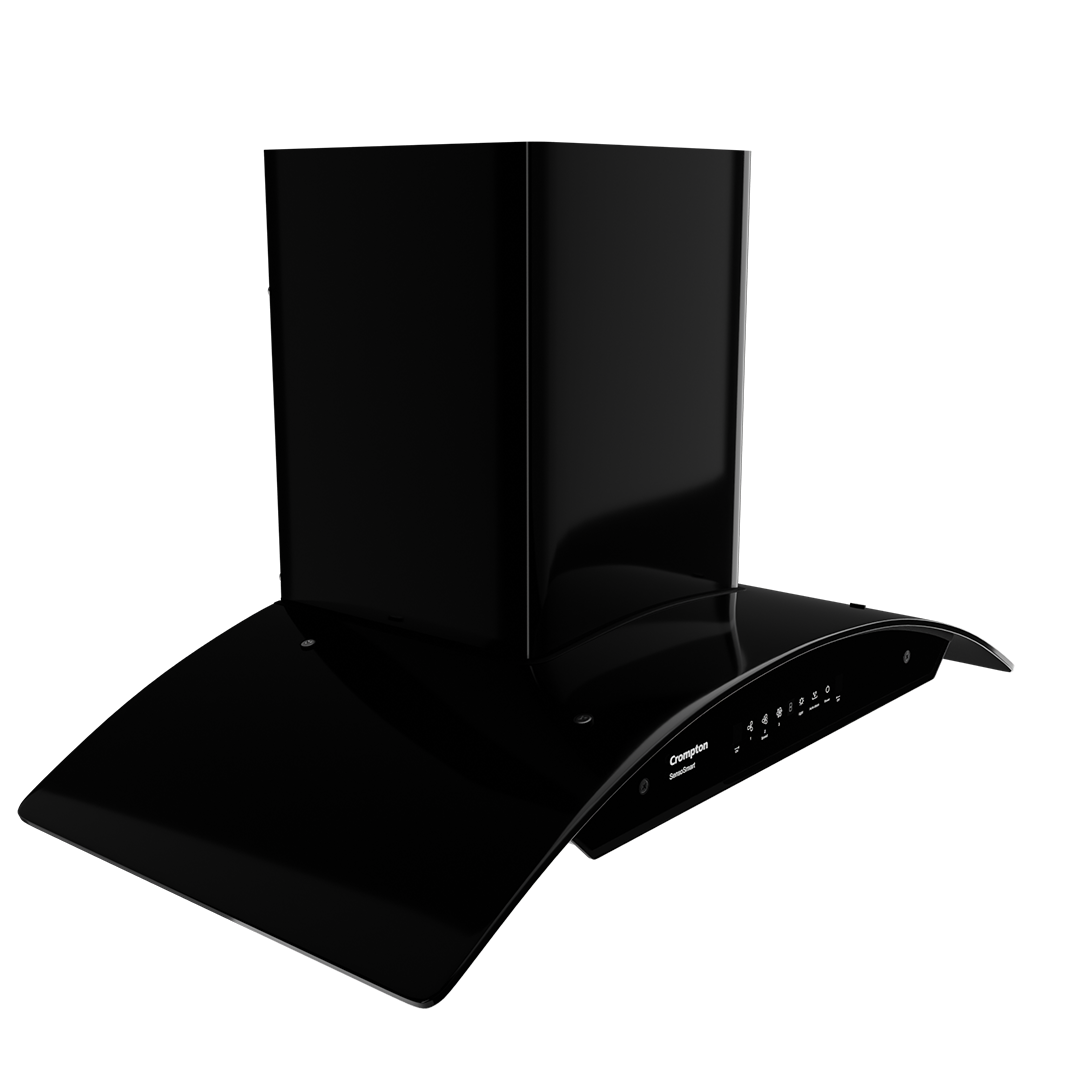 Crompton SensoSmart Curved 60cm Filterless Chimney