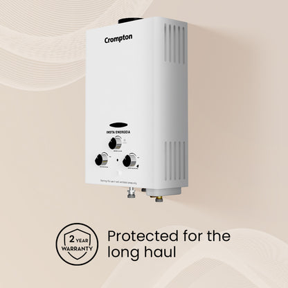 Crompton 6Litre LPG Gas Water Heater