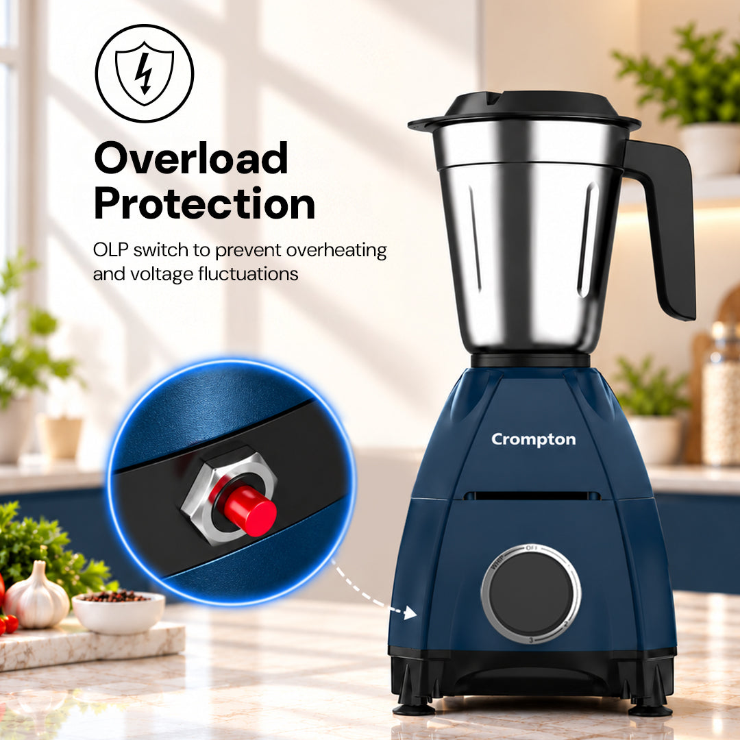 Crompton DX 750 W Mixer Grinder | 3 Jars_4