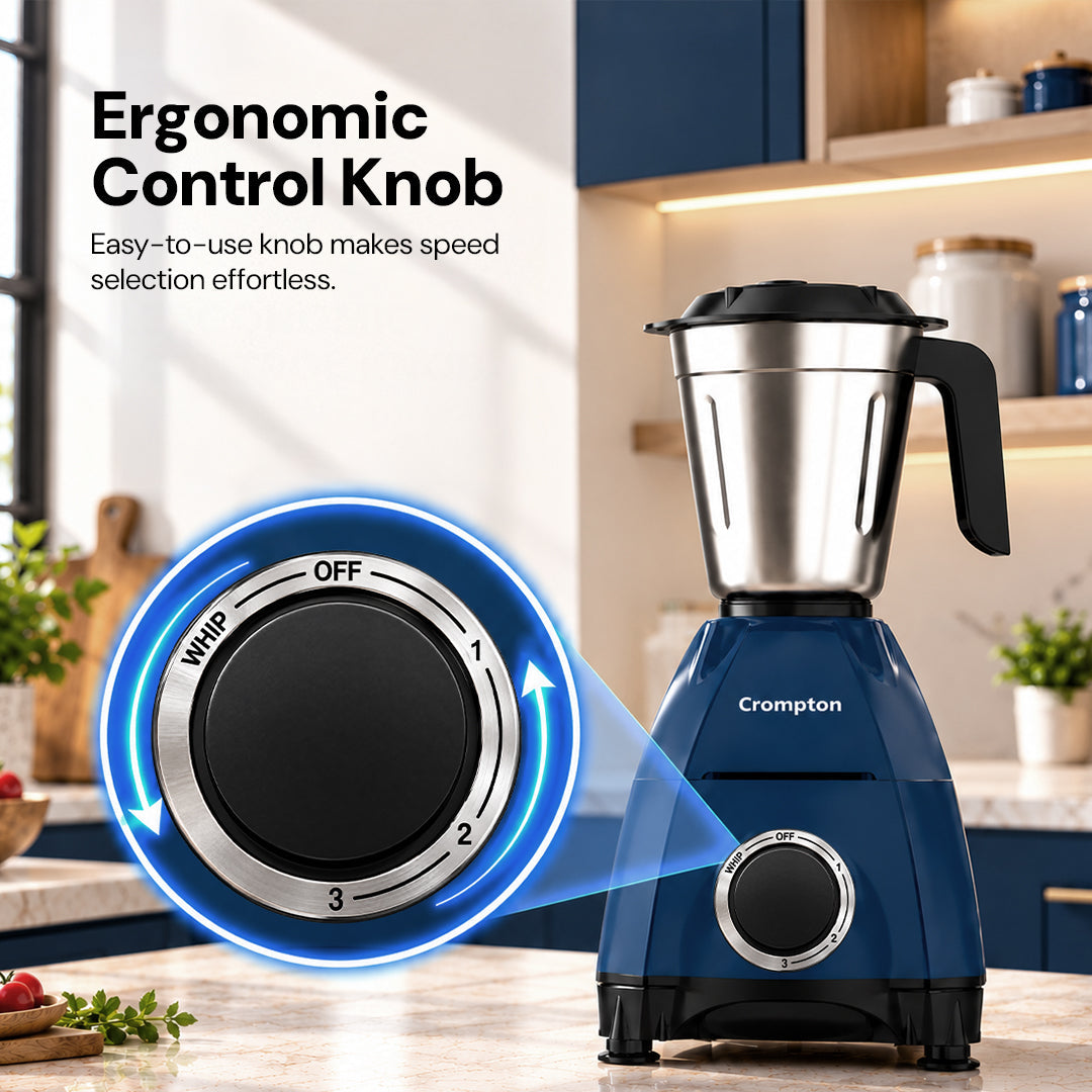 Crompton DX 750 W Mixer Grinder | 3 Jars_5