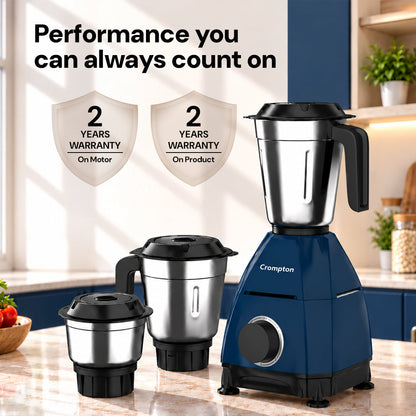 Crompton DX 750 W Mixer Grinder | 3 Jars