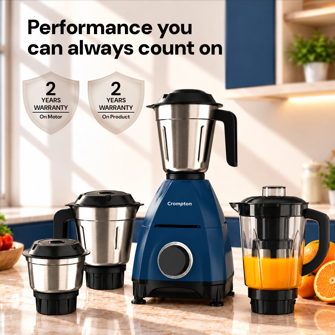 Crompton DX 750 W Mixer Grinder | 4 Jars_6