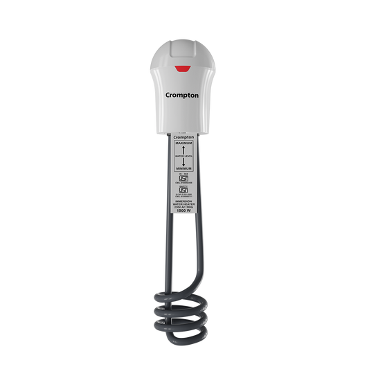 Crompton AIMR SPAS15A 1500 Watts Immersion Water Heater with Shock Proof Plastic Handle & Anti Scale Coating