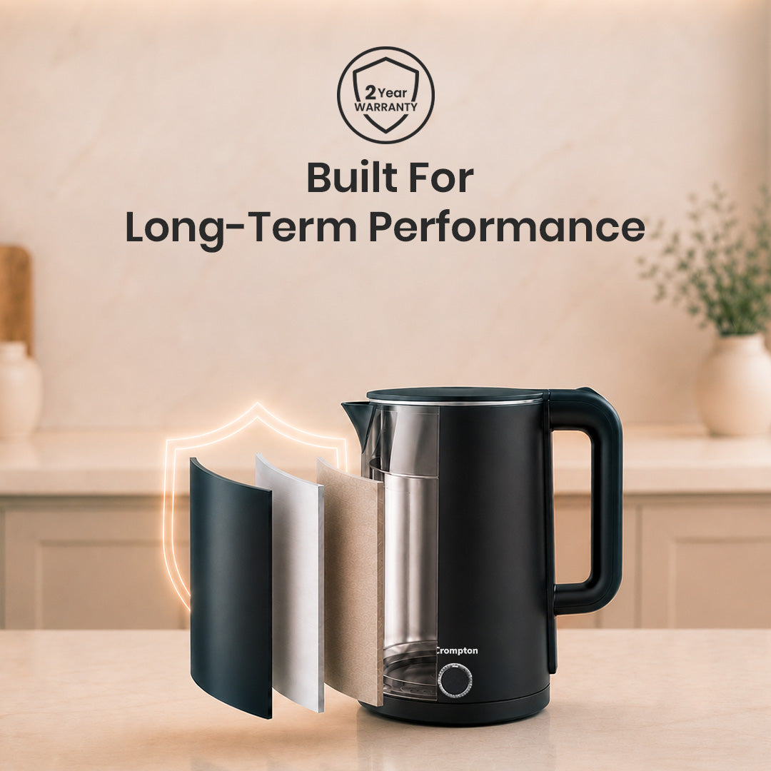 Crompton Activhot 1.8L Cool-Touch Kettle with Wide Mouth