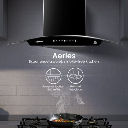 Crompton Aeries Curv Filterless IND Chimney