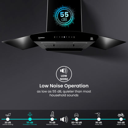 Crompton Aeries Curv Filterless IND Chimney