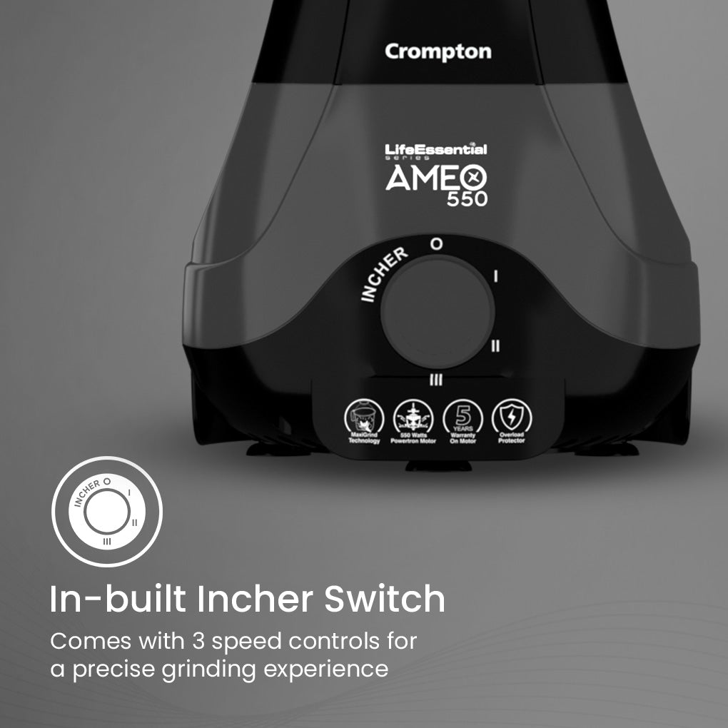Crompton Ameo 550W Mixer Grinder