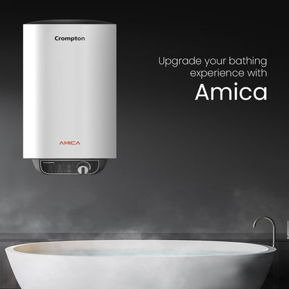 Crompton Amica Classic, 2000W Rated Storage Water Heater