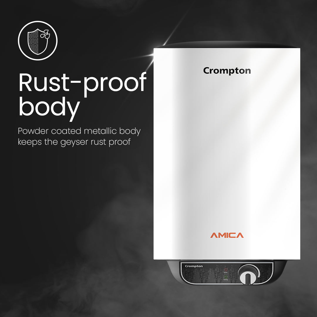 Crompton Amica Classic, 2000W Rated Storage Water Heater