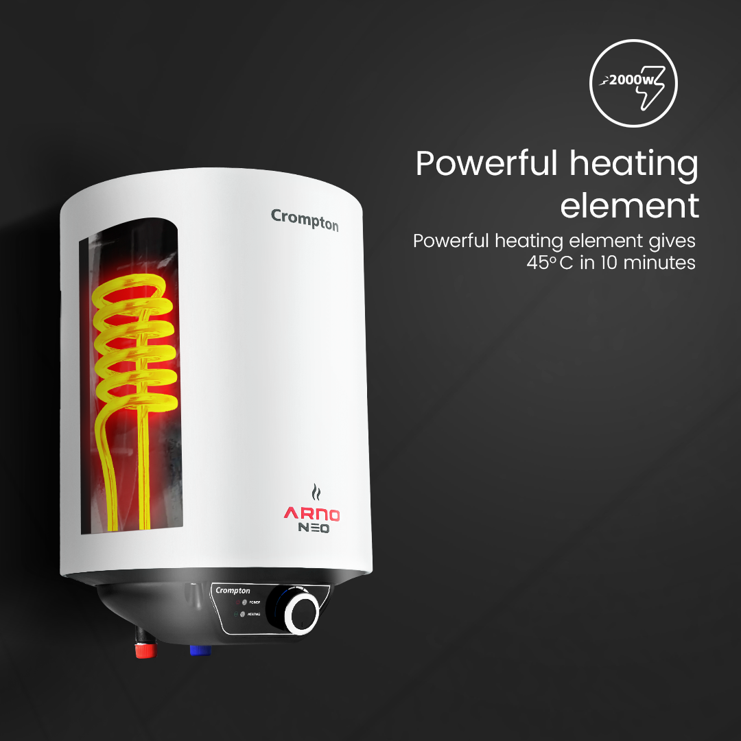Electric Water Crompton 15 Litre Geyser Price Crompton Arno Neo