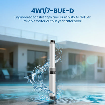 4W1/7-BUE-D - Borewell Submersible Pump