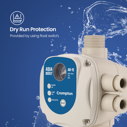 AB-15 - Automatic Pump Controller (Upto 1.HP)