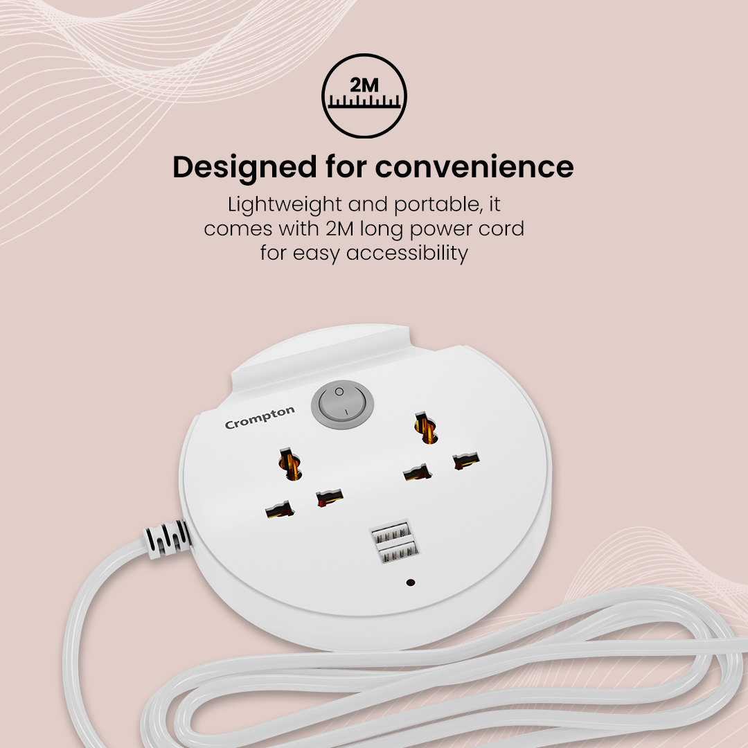 Crompton Powerbox Alpha CU Extension Board 6A - White