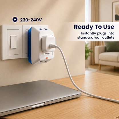 Crompton 3 Way Multiplug Plugmate Lite