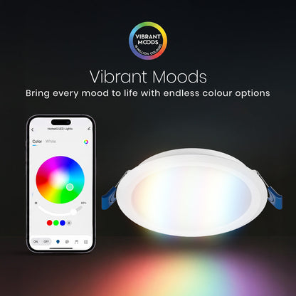 Crompton Intellisense MoodFlex Smart Ceiling Lights