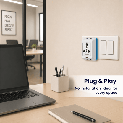 Crompton 3 Way Multiplug Plugmate Lite