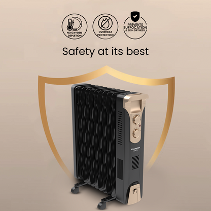 Crompton Insta Ferve 11 Fins 2900 W Oil Filled Room Heater