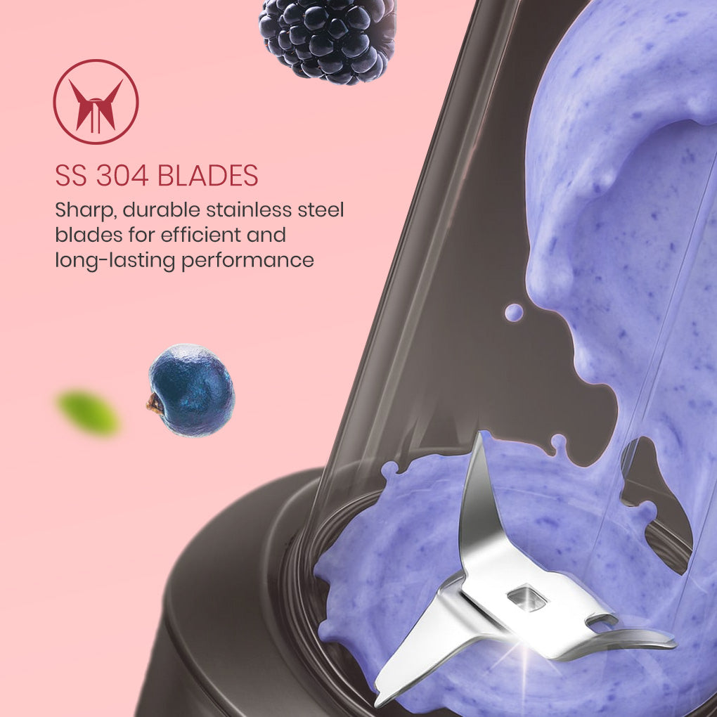 Crompton Ameo Fresh Nutri Blender | 400 Watts | 3 Food Grade Jars_4