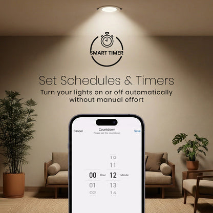 Crompton Intellisense MoodFlex Smart Ceiling Lights