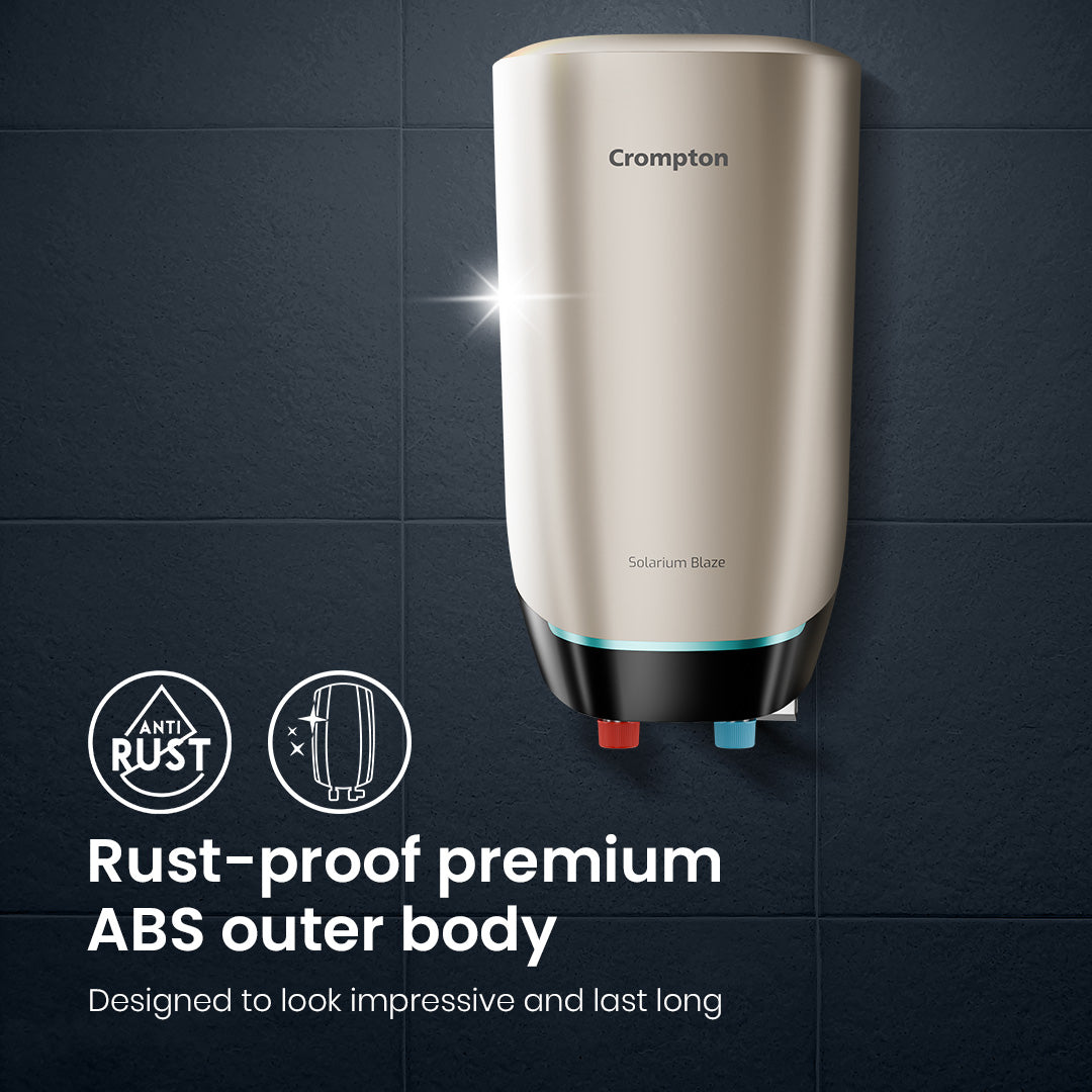 Crompton Solarium Blaze, 3000W Instant Water Heater
