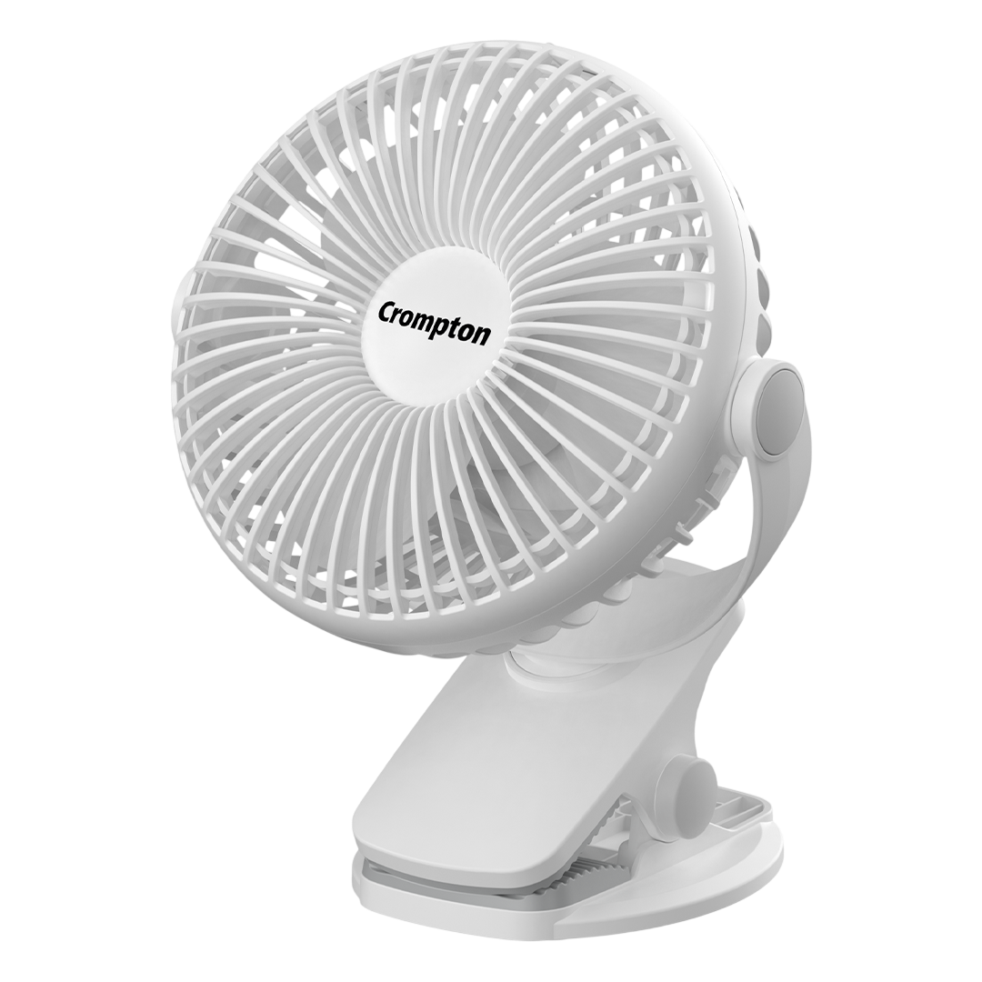 Crompton Siro Rechargeable Clip Fan