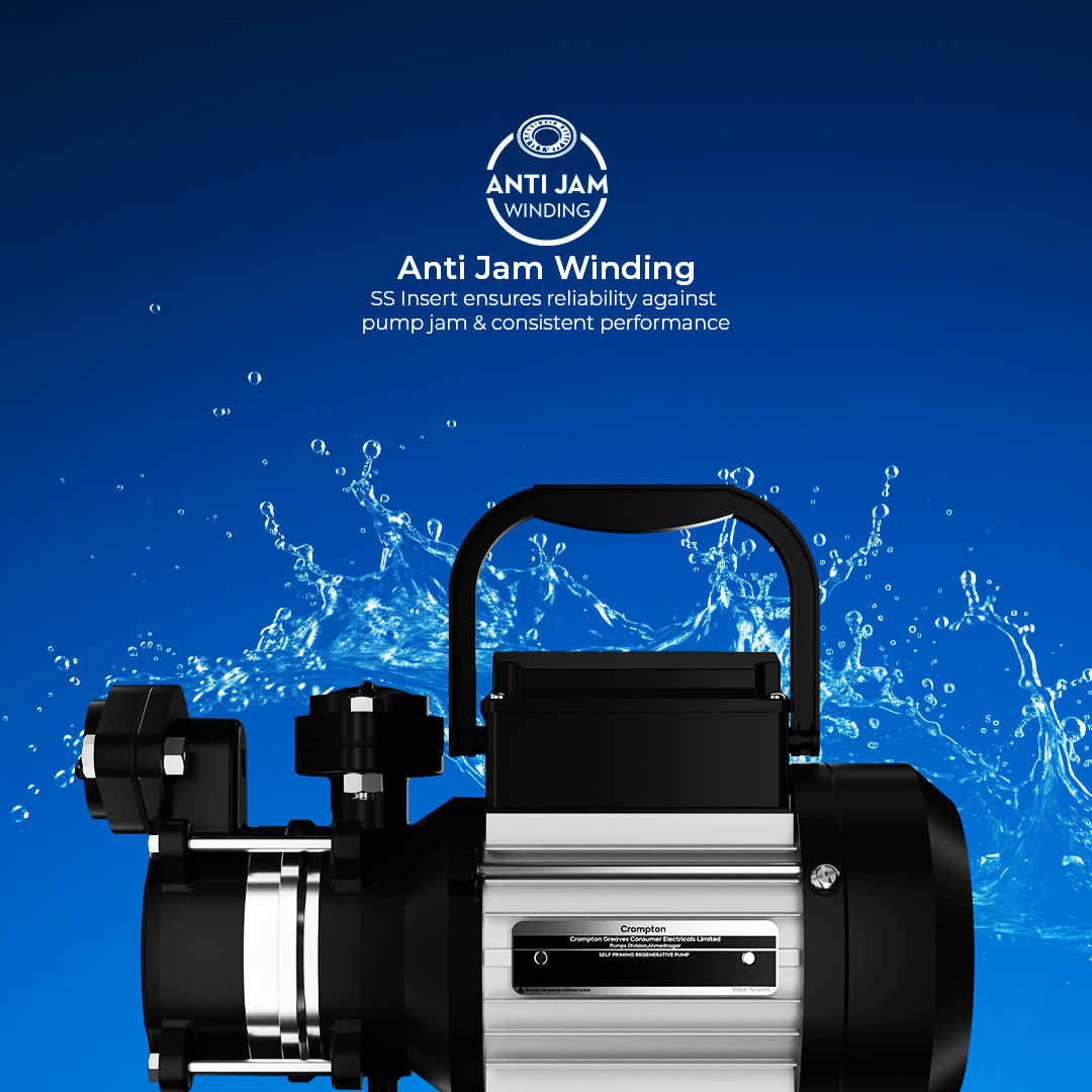 AQUAGOLD DURA 5023 - Mini Self Priming Regenerative Pump 0.5 HP